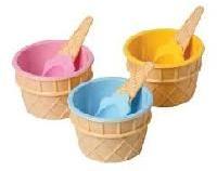 ice cream plastic cup