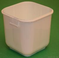 square plastic container