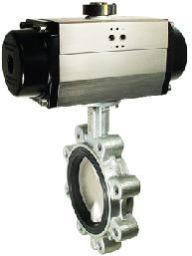 Pneumatic Actuator Butterfly Valve