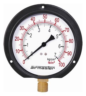 Commercial MS Case Pressure Gauge