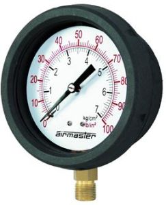 Industrial Glass Fiber Case Pressure Gauge