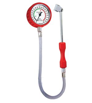 Twin Connector Tyre Gauge