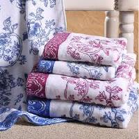 Cotton Printed Bath Towels