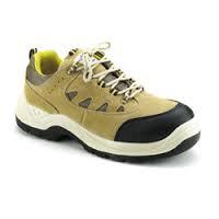 Sports C  Double Density Leather Safety Shoes