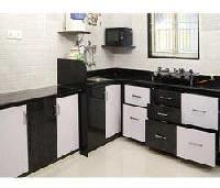 Solid PVC Kitchen Cabinet