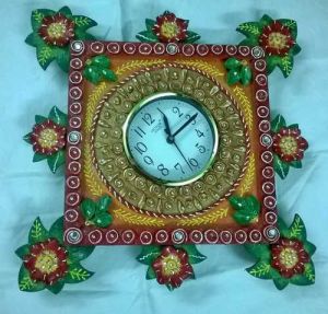 Floral Wall Clock