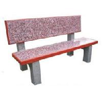 Rcc Precast Concrete Cement Hand Rest Chair Bench