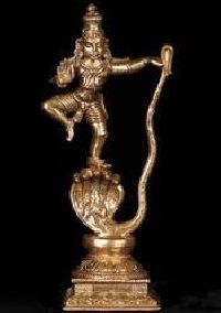 Metal Krishna Statue