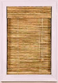 Roman Chick Bamboo Blinds