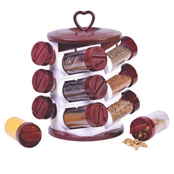 12 Piece Spice Jar Set