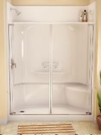 Fiberglass Shower Enclosure