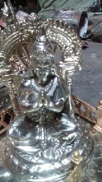 Metal Goddess Statue