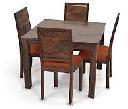 Arabia Dining Table - Square (Teak Finish)