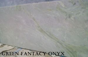 Green Fantasy Onyx Marble Slabs