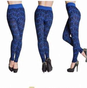 Jacquard leggings