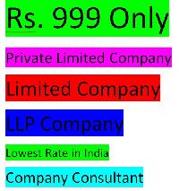 Company Registration at just Rs. 999 Only