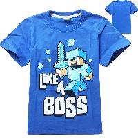 Boys Round Neck T Shirt