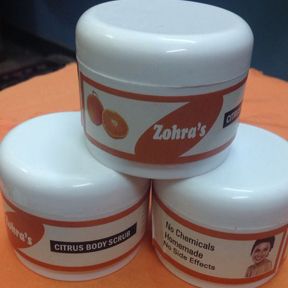 Zohras Citrus Body Scrub