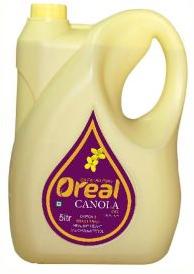 OREAL CANOLA OIL 5LTR (PACK OF 4 PCS)