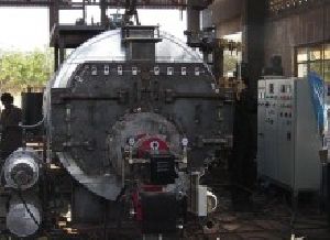 Oil fired steam boilers