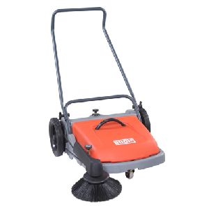 hand pushed sweeping machine