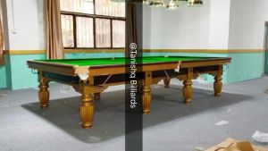 Antique billiards table