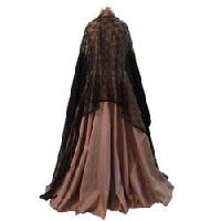 silk gown