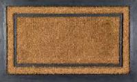 rubber backed coir mats