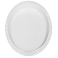 round plastic plate