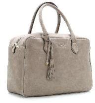 suede handbag