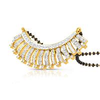 Artiena Diamond Gold Mangalsutra