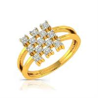 Highland Glam Diamond Gold Ring