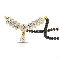 New Love Diamond Gold Mangalsutra