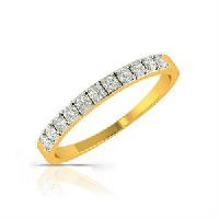 Shine Pot Diamond Gold Ring