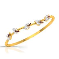 Water Lace Diamond Gold Bracelet