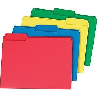 Colored file folder