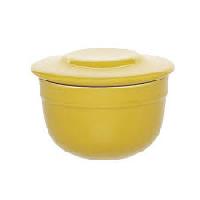round butter pot