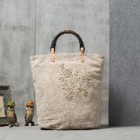 hand embroidered cotton bags