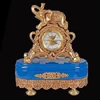 antique marble table clock