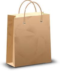 square bottom shopping bag