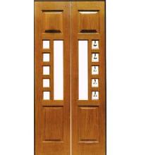 hardwood pooja door