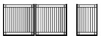 aluminium gates