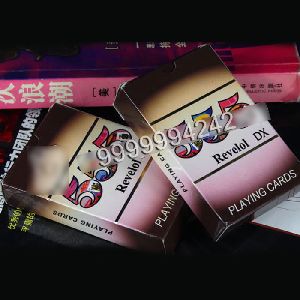 Narrow Regular Index Gamble Props Paper REVELOL DX Playing Cards