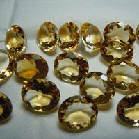 Golden Citrin Quartz Cut Stone