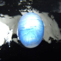 Blue Rainbow Moonstone Cabochon