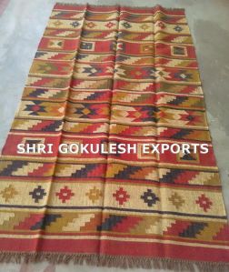 Handwoven Wool Jute Rugs