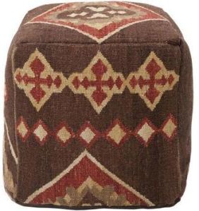 Wool Kilim Ottomans