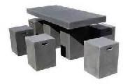 concrete garden tables