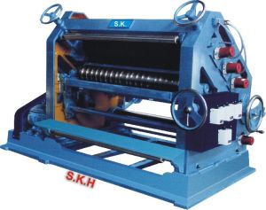 OBLIQUE TYPE HIGH SPEED SINGLE FACER CORRUGATION MACHINE (SKH)