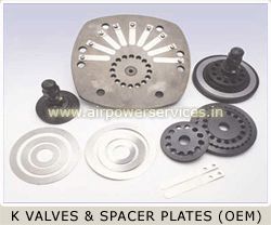 JK Pneum- Air Compressor- Valves & Spacer Plate